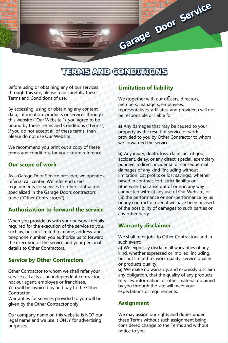 Galaxy Garage Door Service Pembroke Pines, FL 954-368-0458